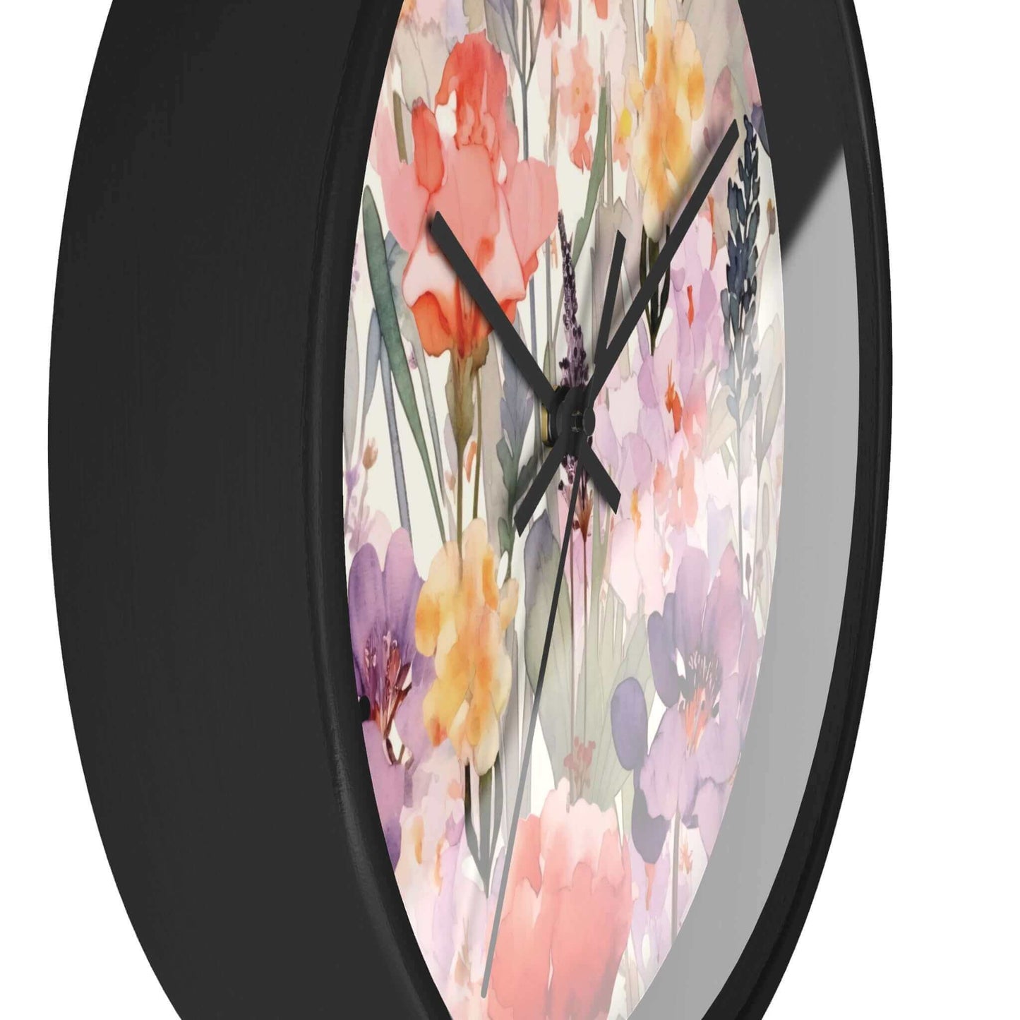 Floral Wall Clock