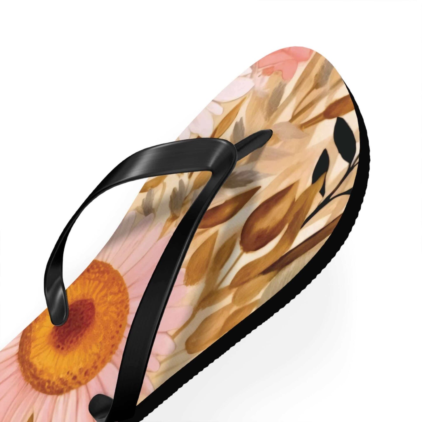 Floral Flip Flops