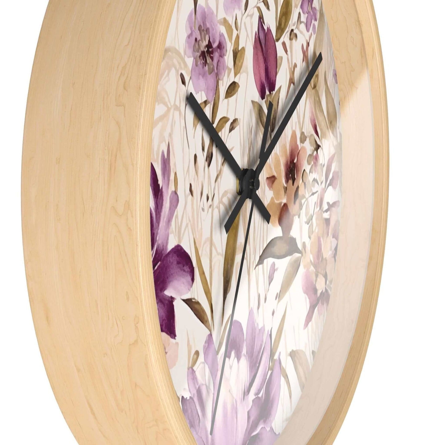 Floral Wall Clock
