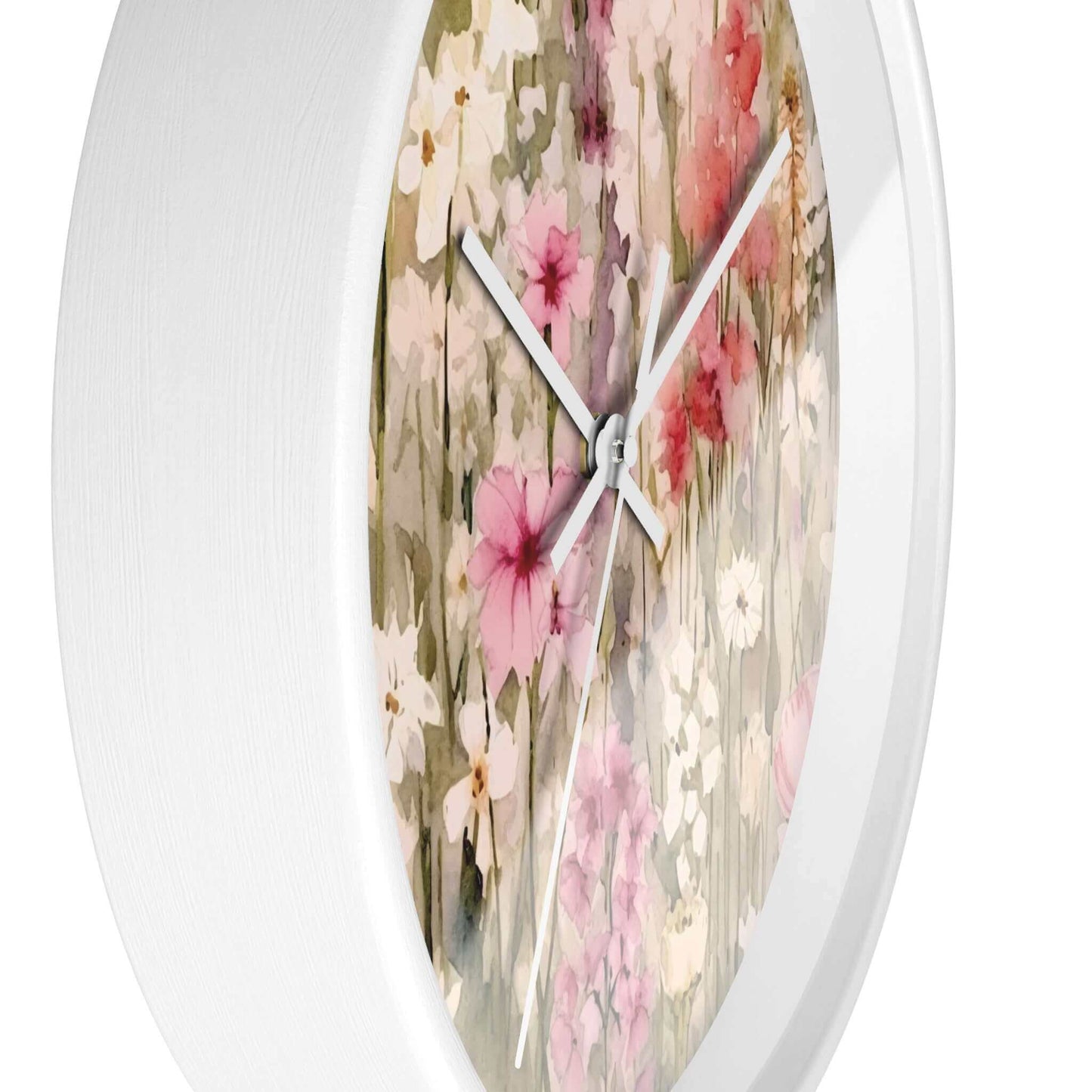 Floral Wall Clock