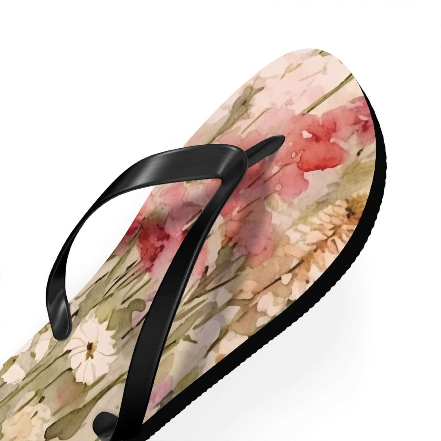 Floral Flip Flops