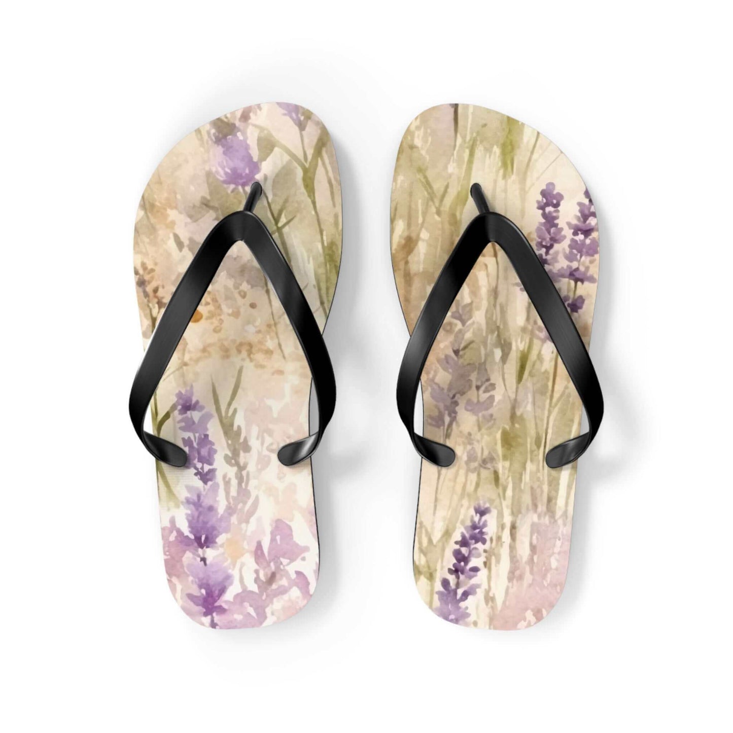 Floral Flip Flops