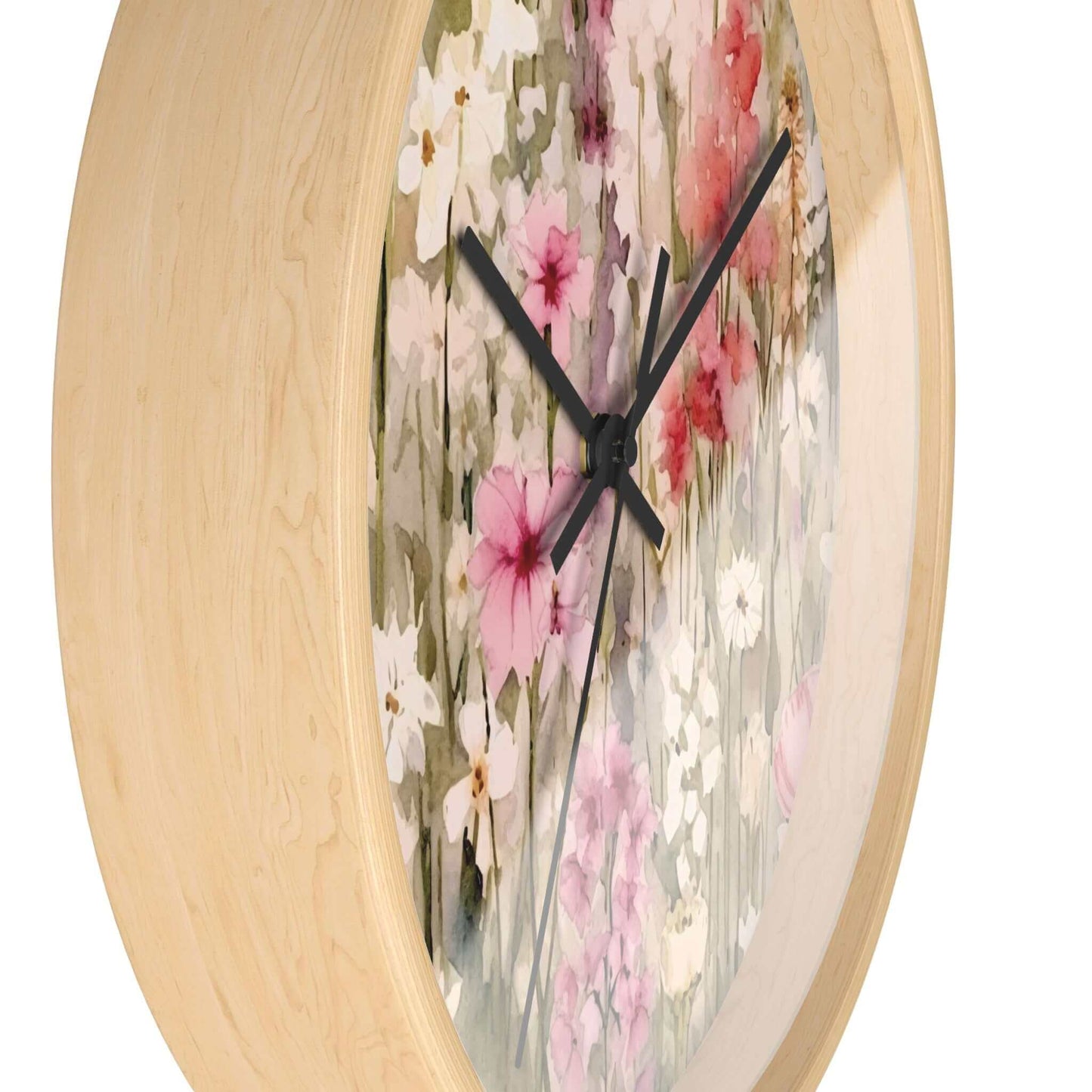Floral Wall Clock