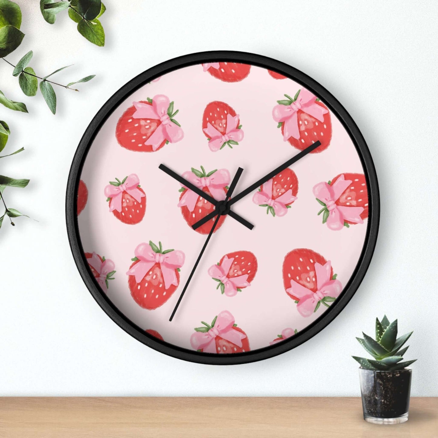 Strawberry Wall Clock