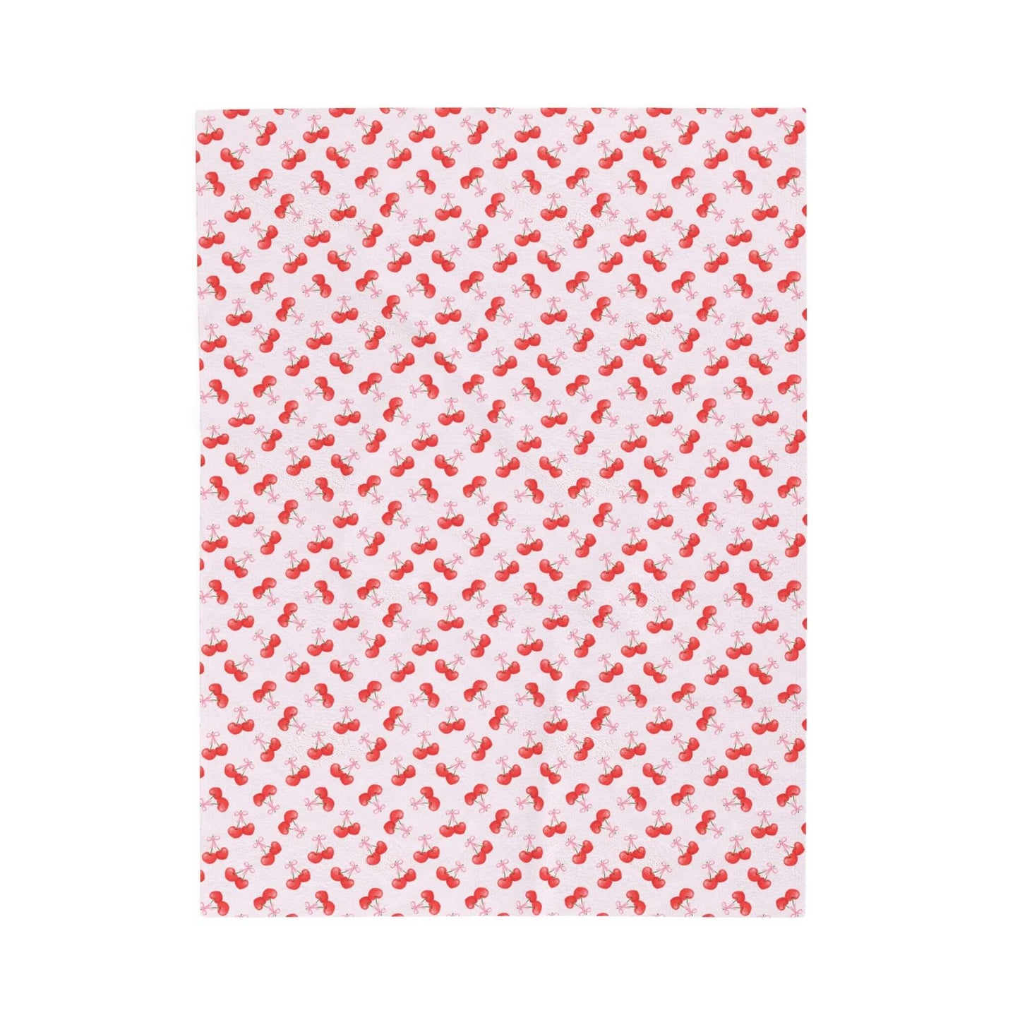 Cherry Throw Blanket
