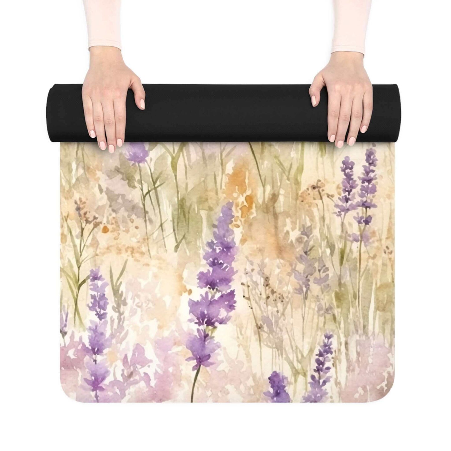 Floral Rubber Yoga Mat
