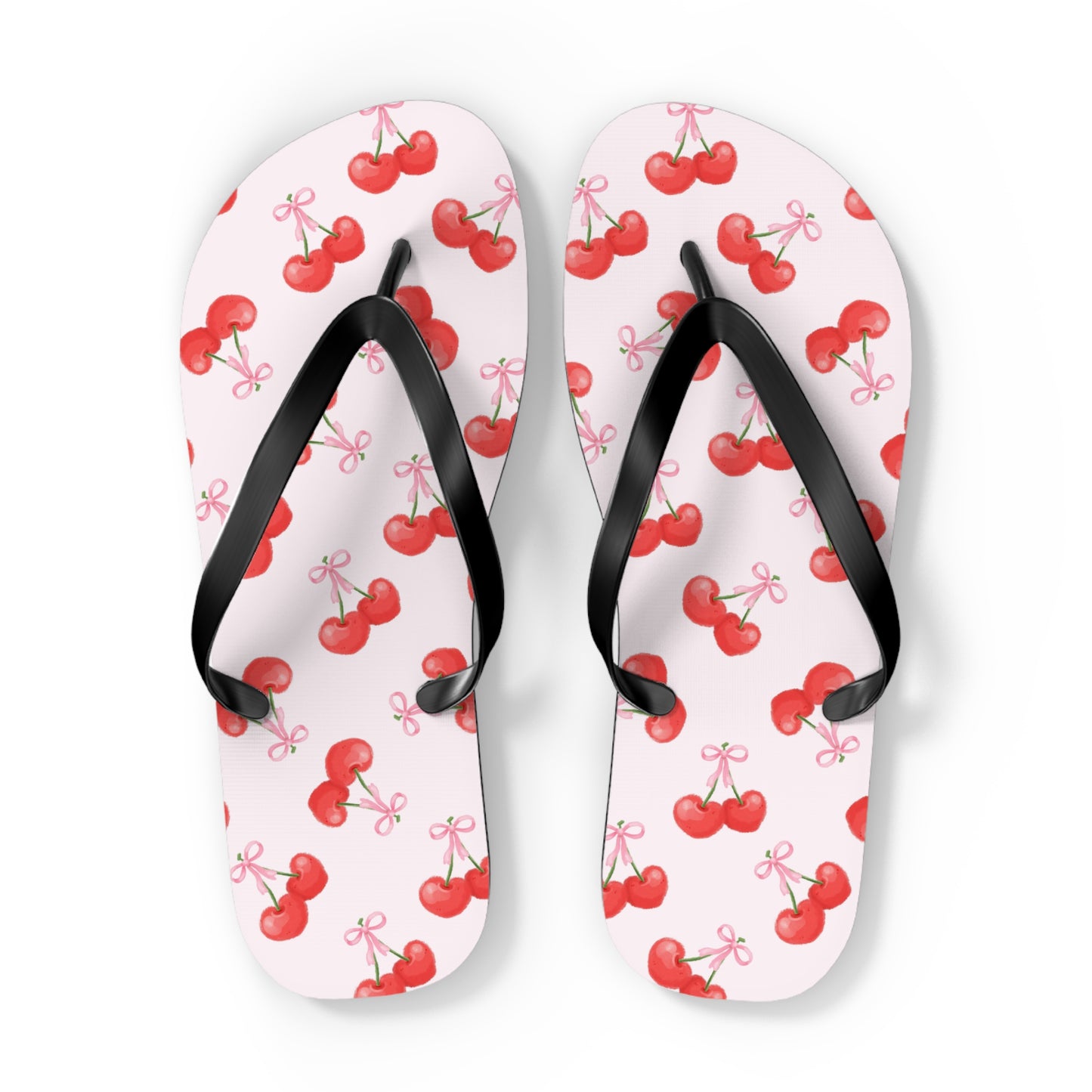 Cherry Flip Flops