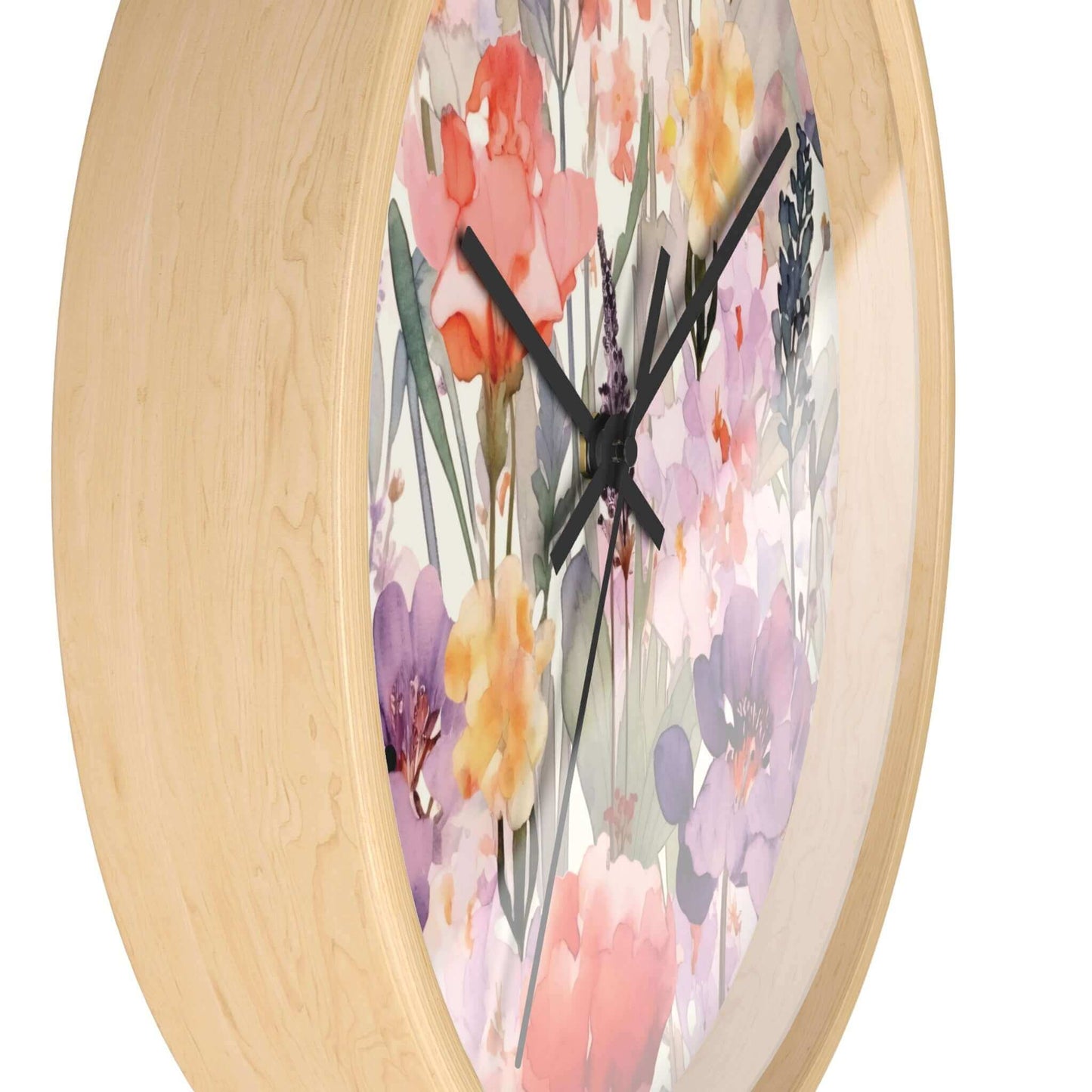 Floral Wall Clock