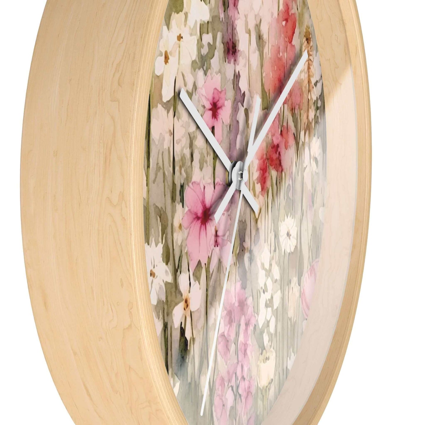 Floral Wall Clock