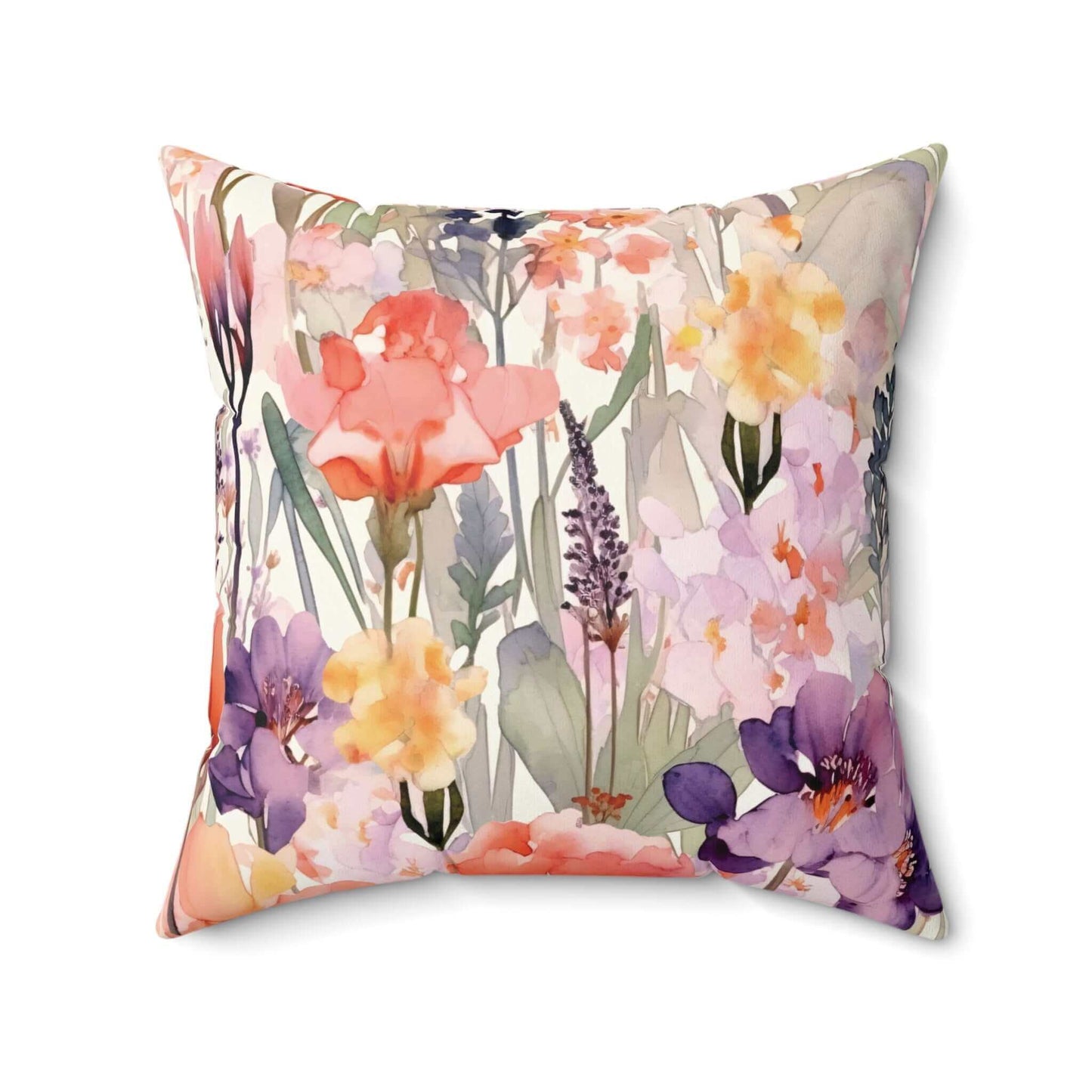 Floral Throw Pillow
