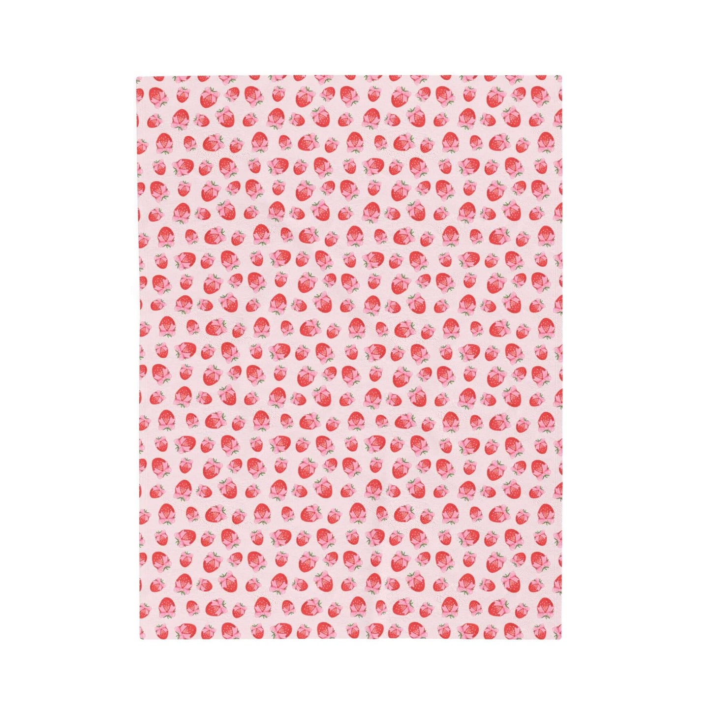 Strawberry Throw Blanket