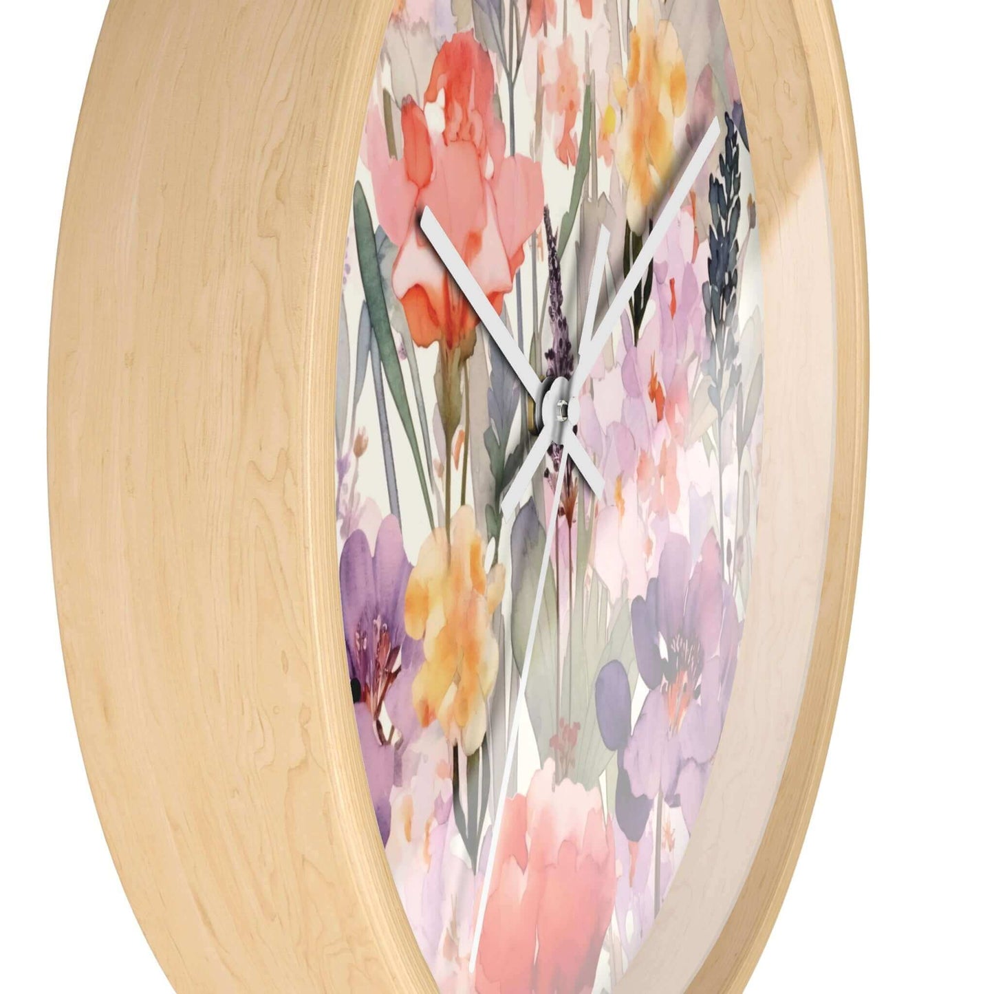 Floral Wall Clock