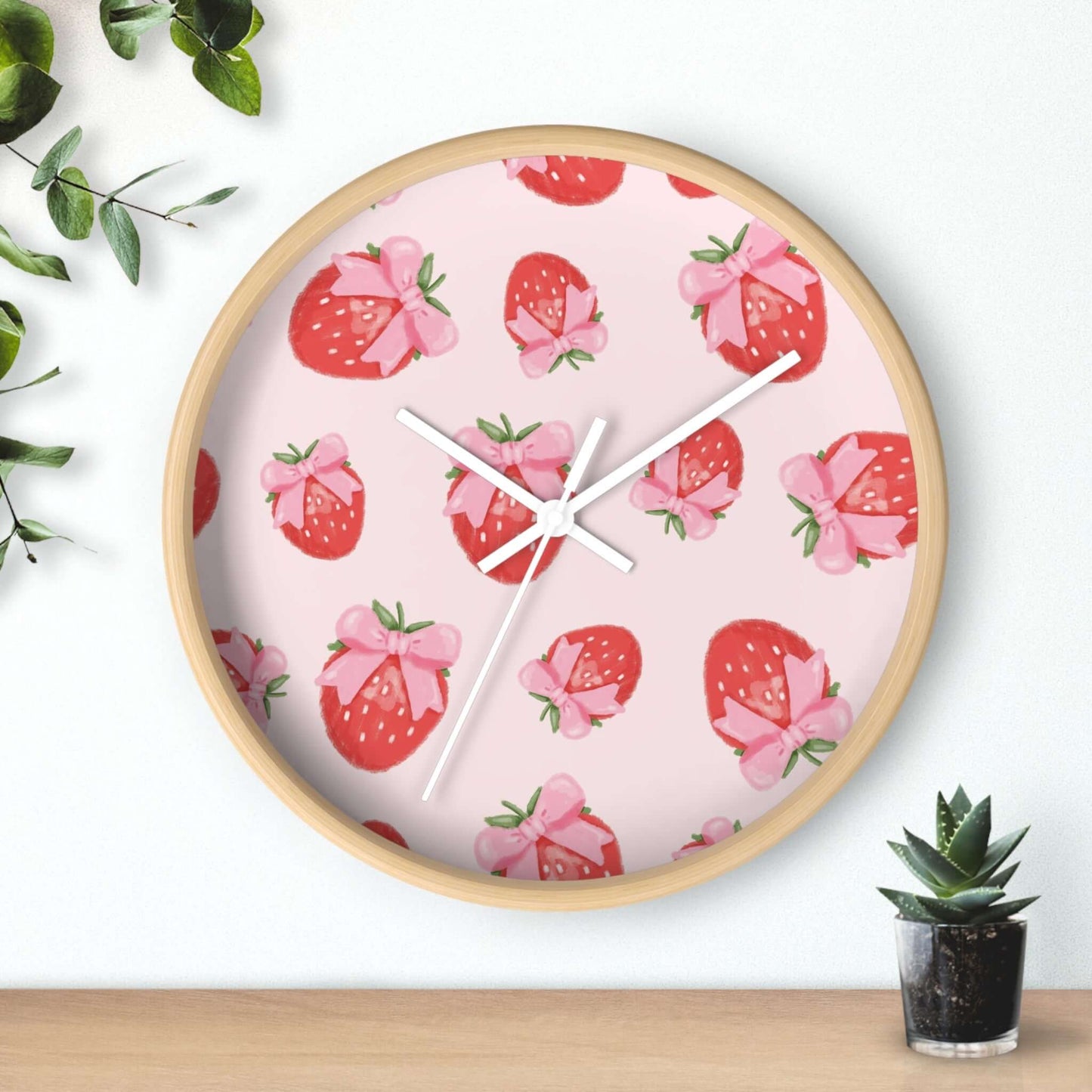 Strawberry Wall Clock