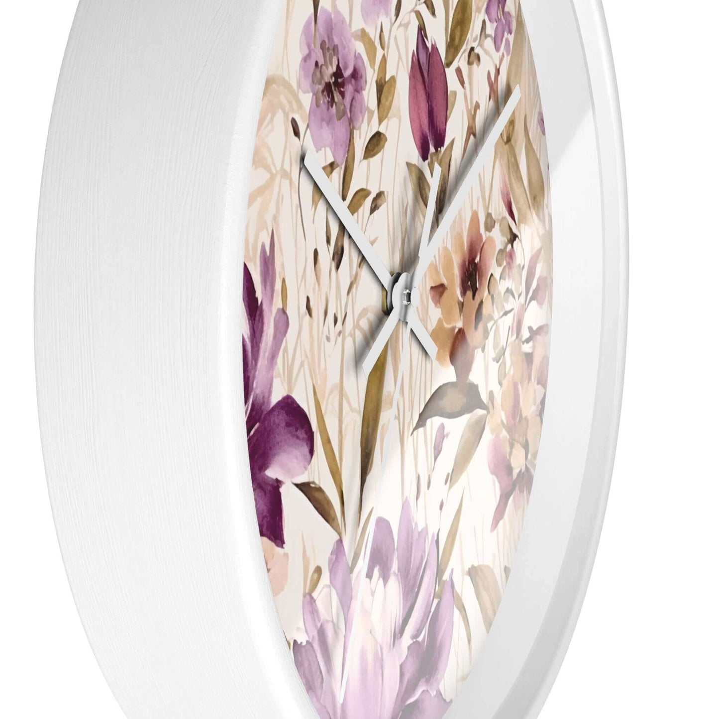 Floral Wall Clock