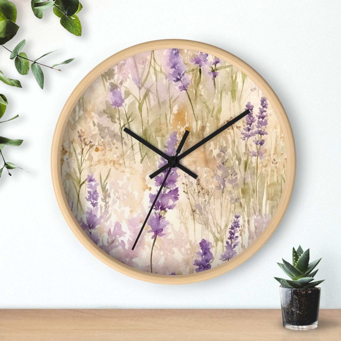 Floral Wall Clock