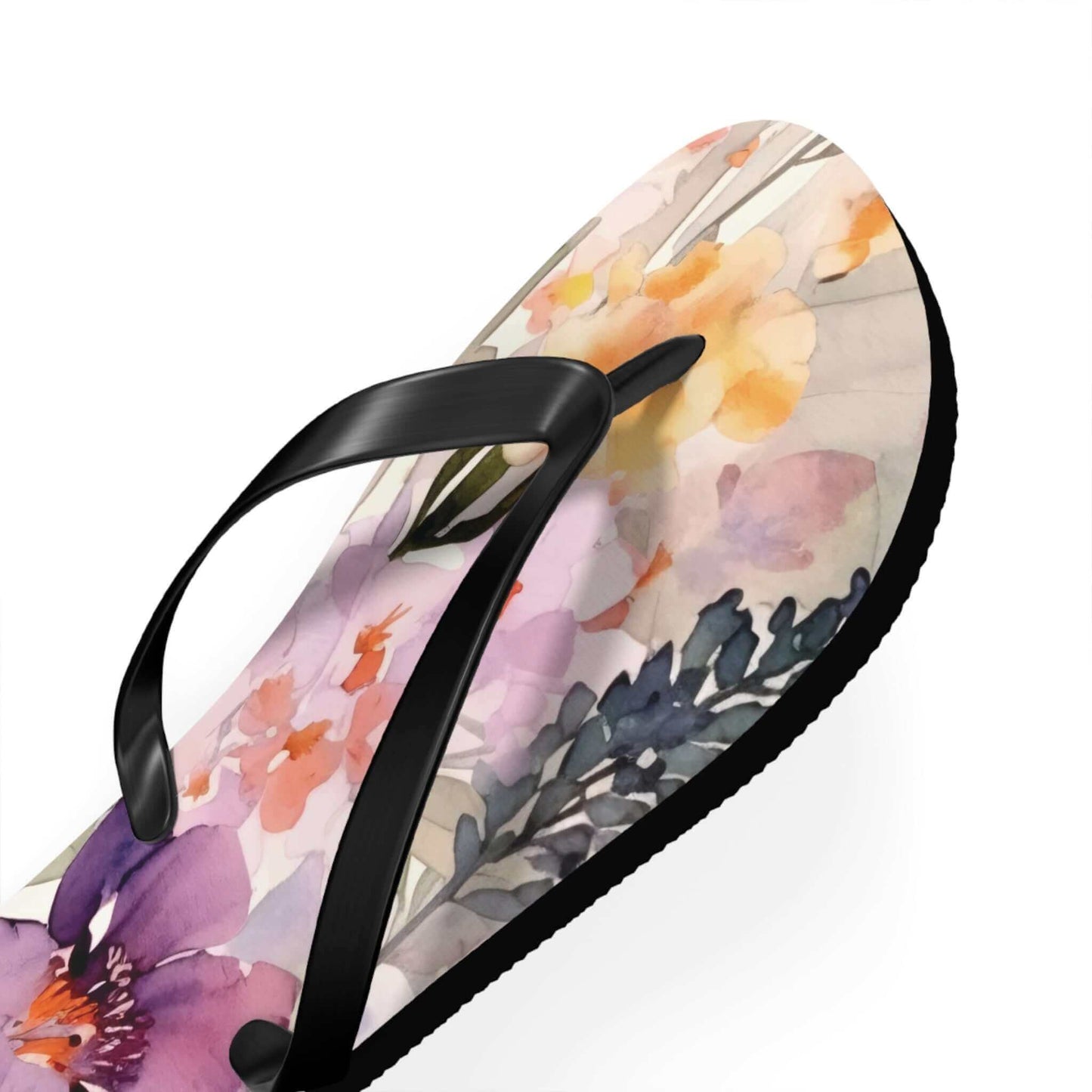 Floral Flip Flops