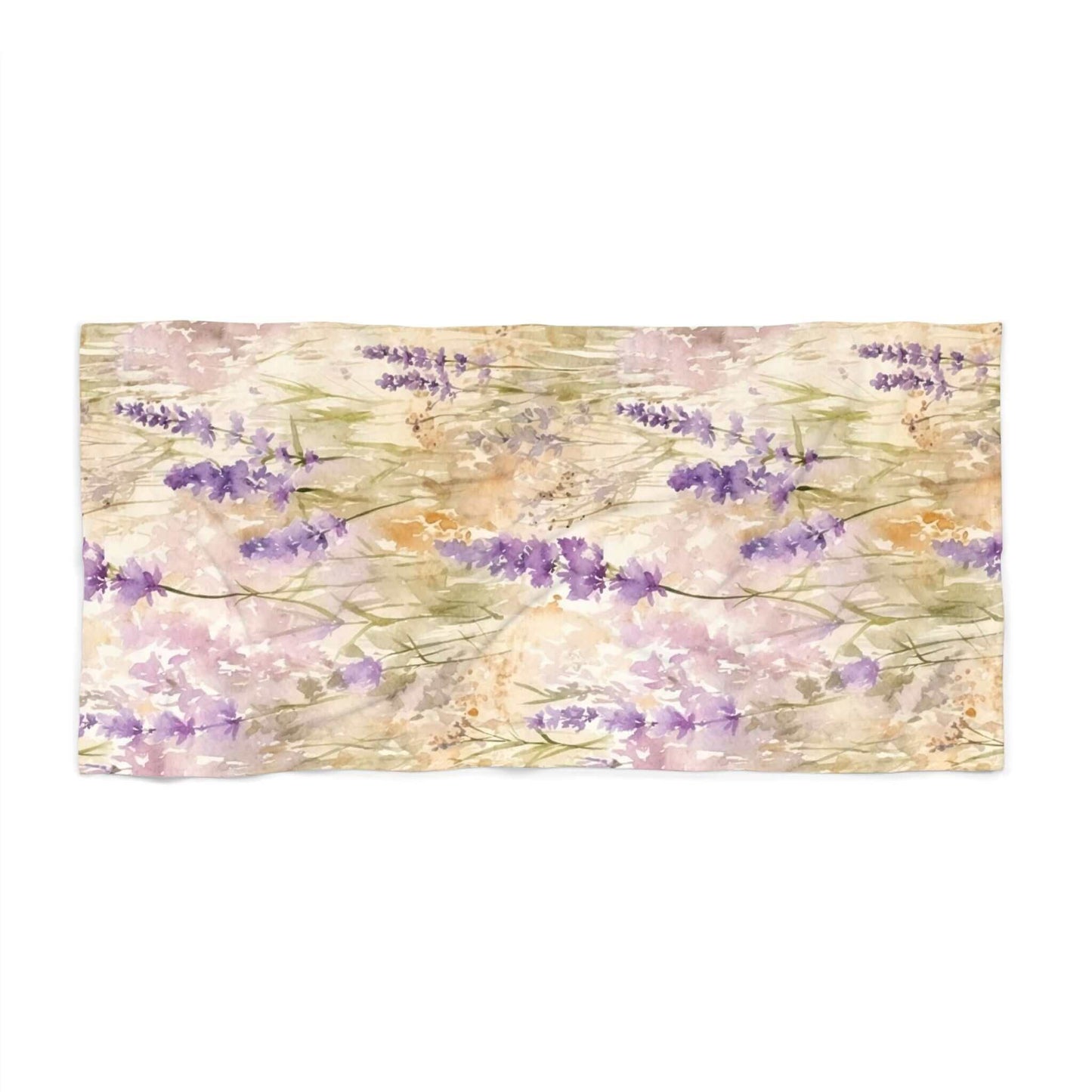 Floral Beach Towel