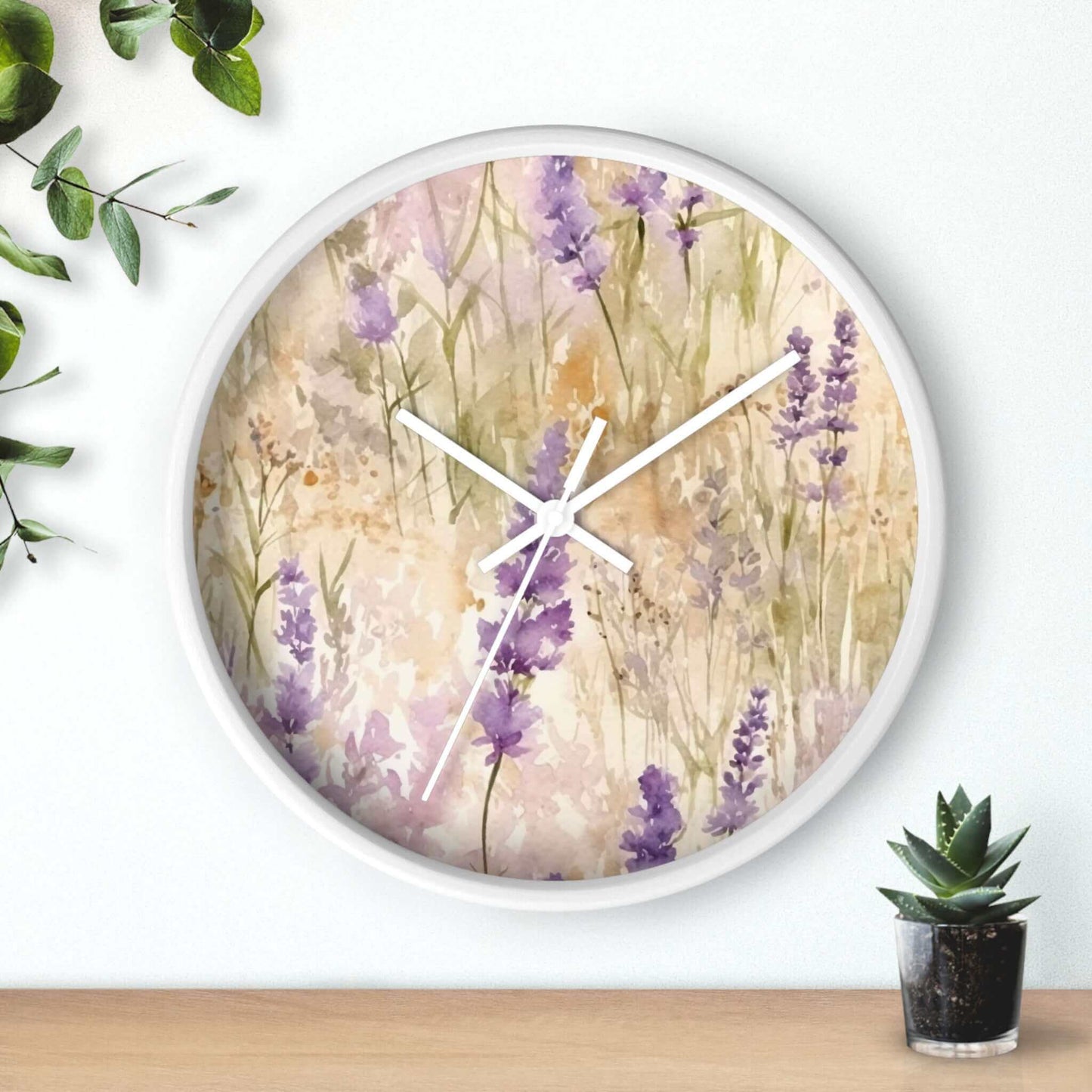 Floral Wall Clock