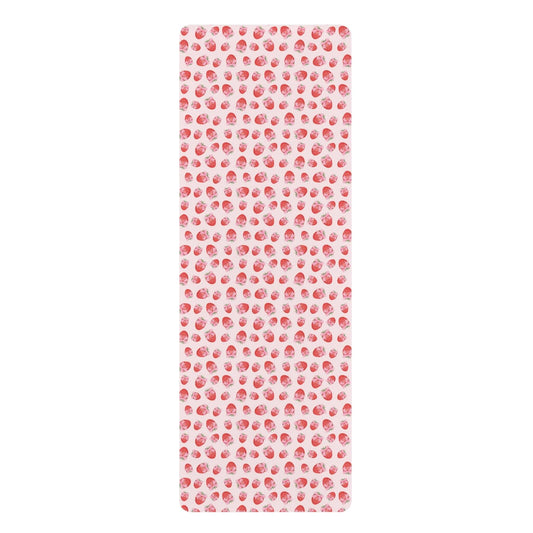 Strawberry Rubber Yoga Mat