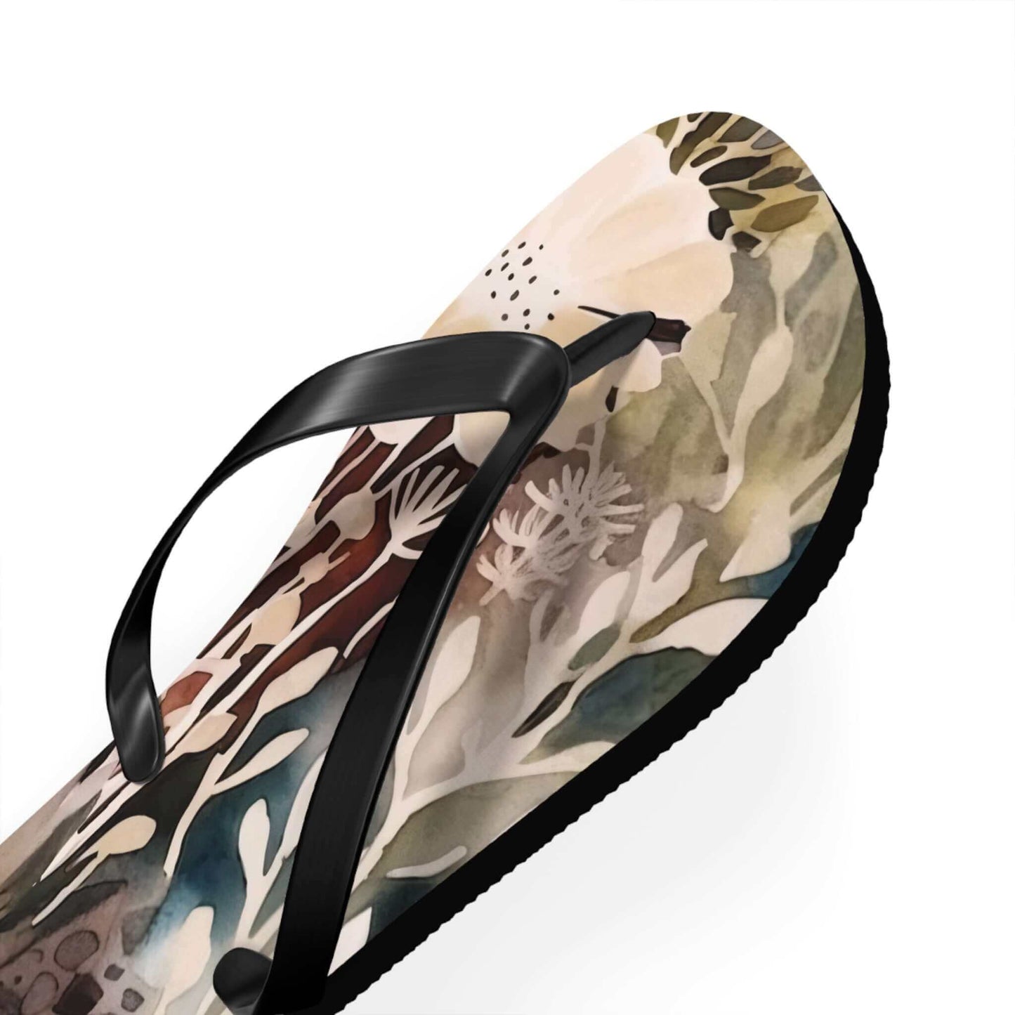 Floral Flip Flops