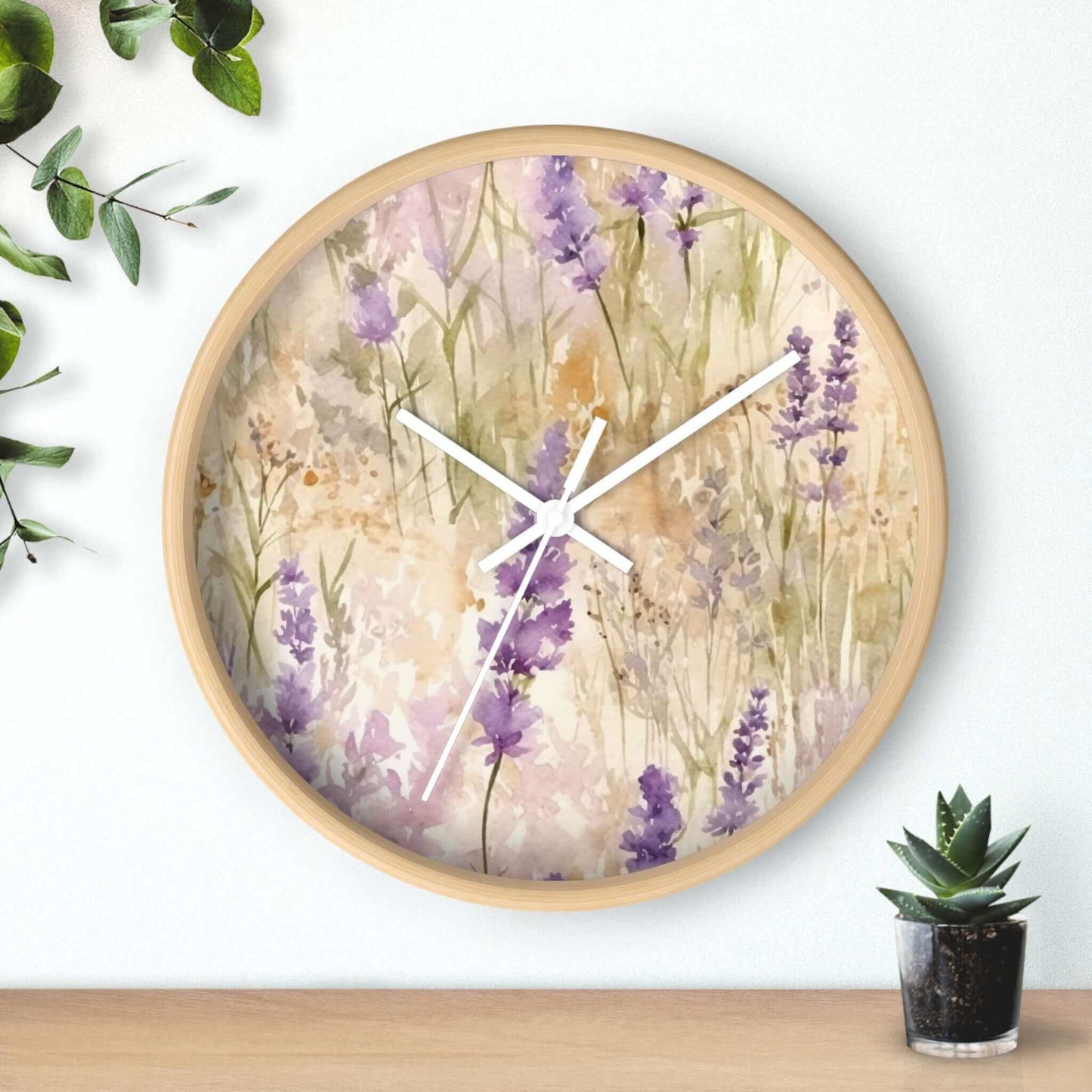 Floral Wall Clock