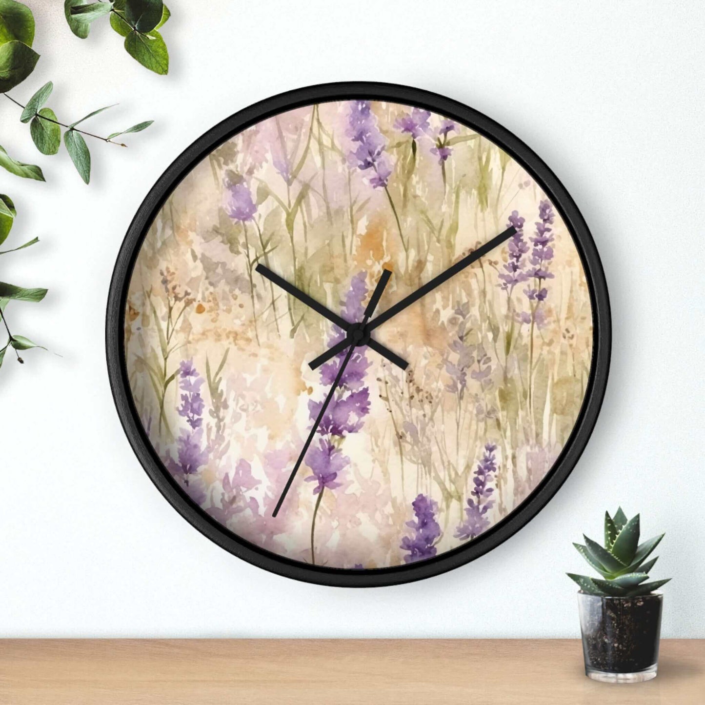 Floral Wall Clock