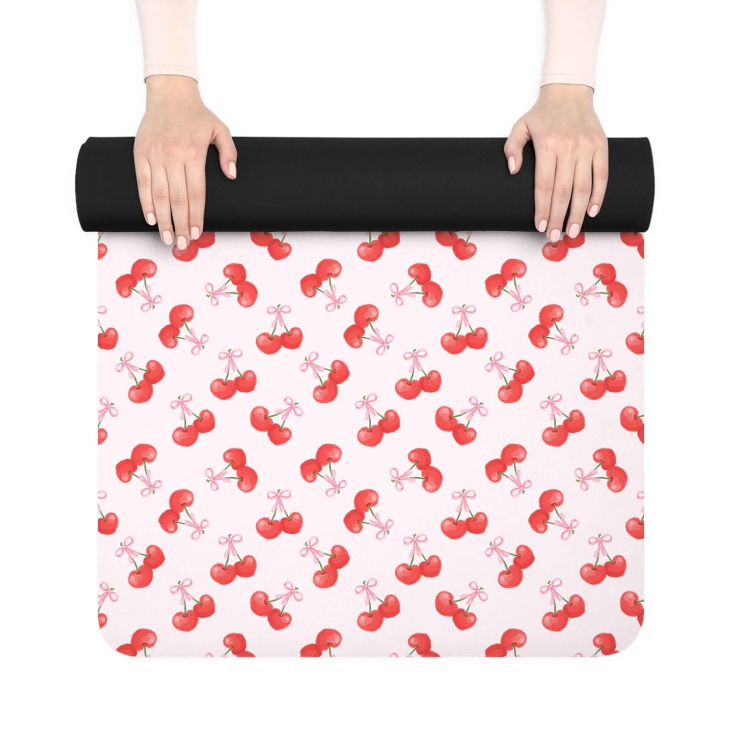 Cherry Rubber Yoga Mat