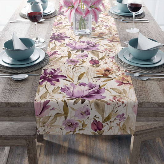 Floral Table Runner