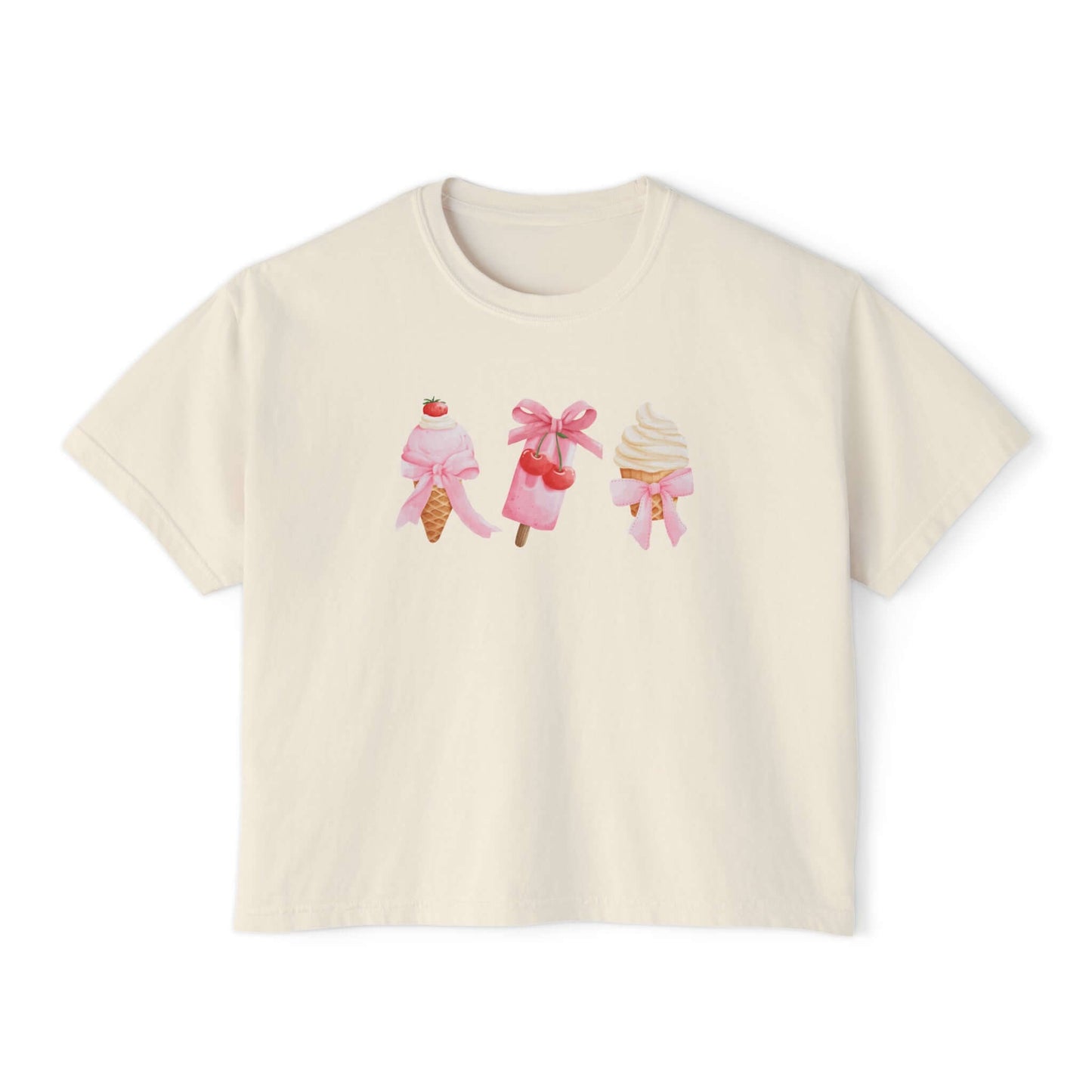 Ice Cream Women's Cropped Tee