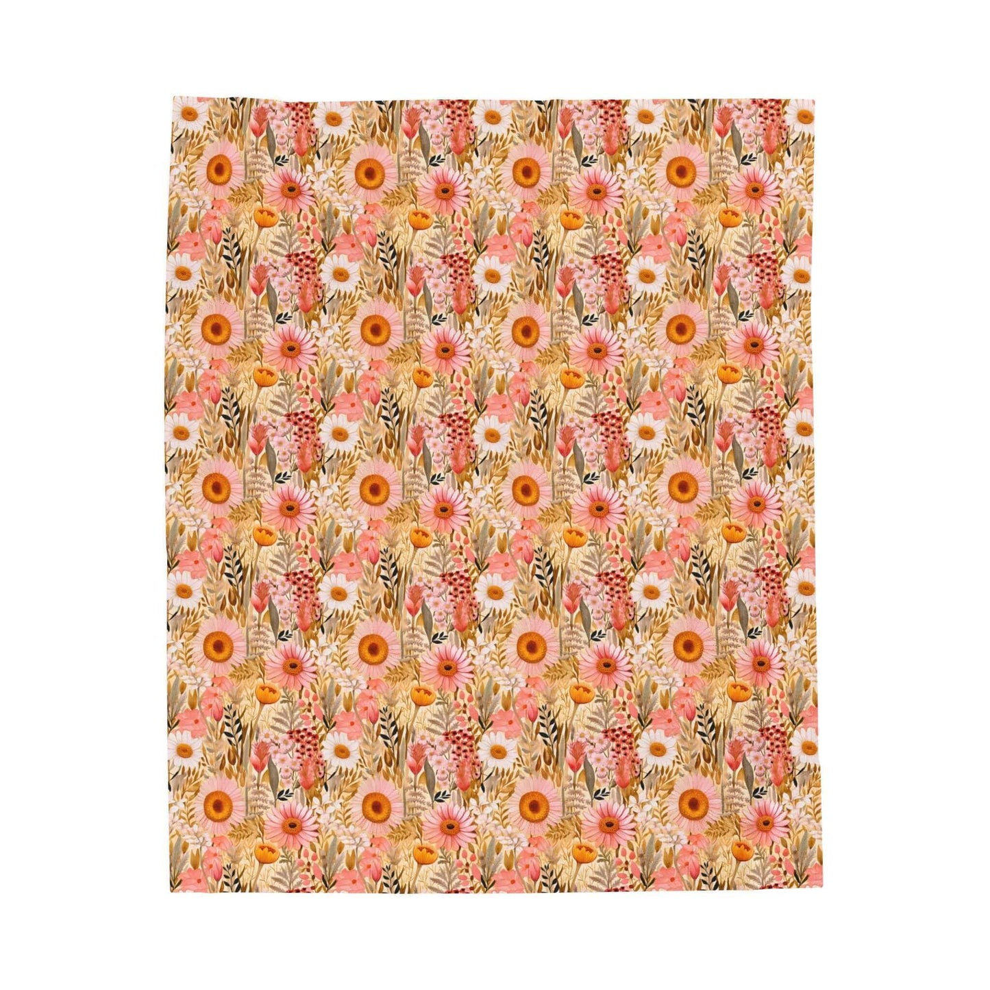 Floral Throw Blanket