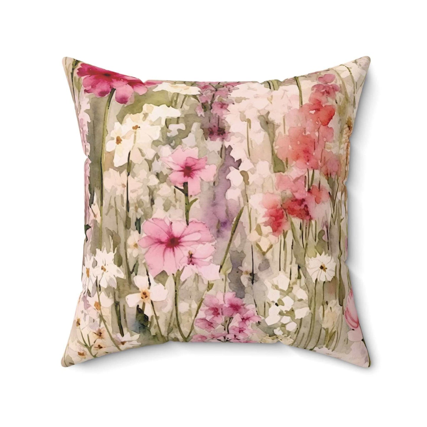 Floral Throw Pillow