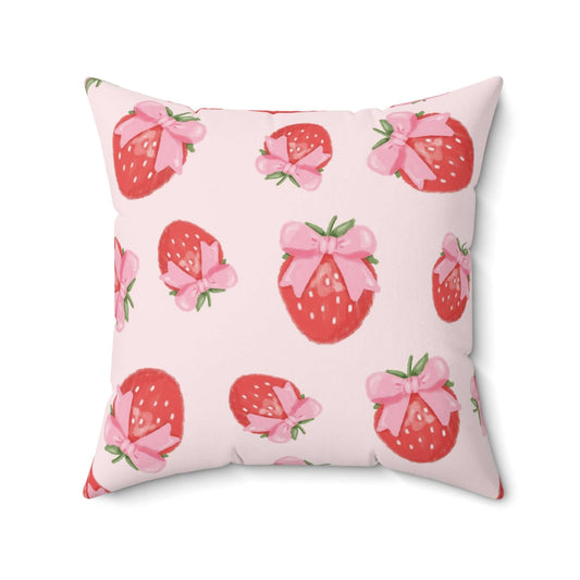 Strawberry Throw Pillow