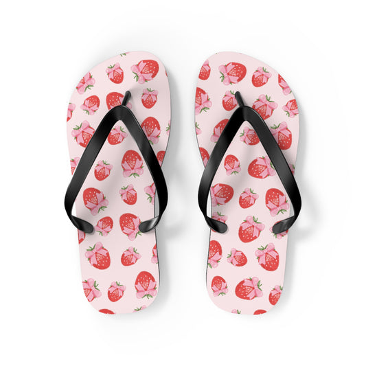 Strawberry Flip Flops