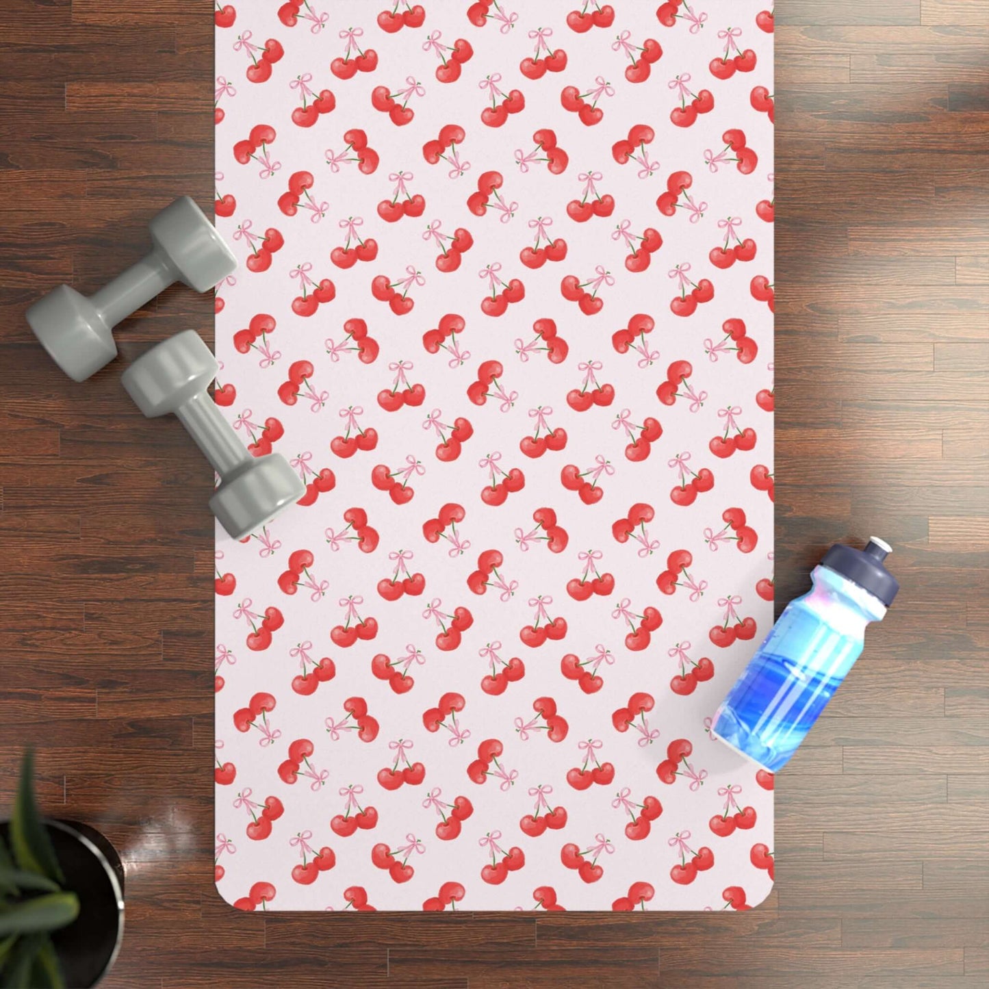 Cherry Rubber Yoga Mat