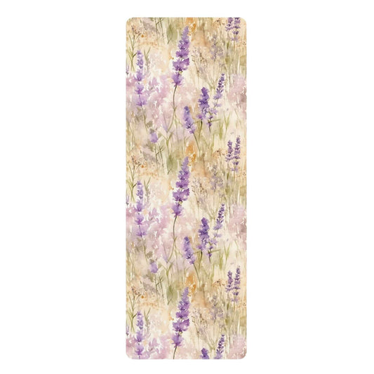 Floral Rubber Yoga Mat