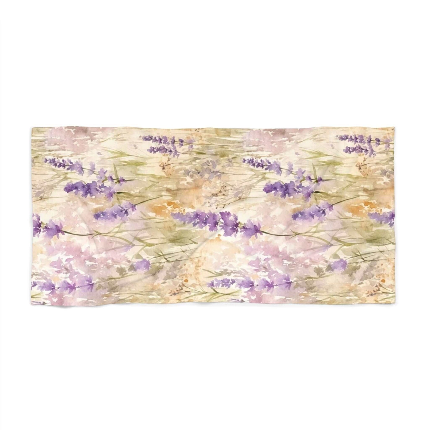 Floral Beach Towel