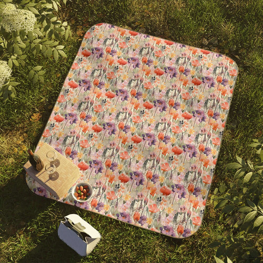 Floral Picnic Blanket