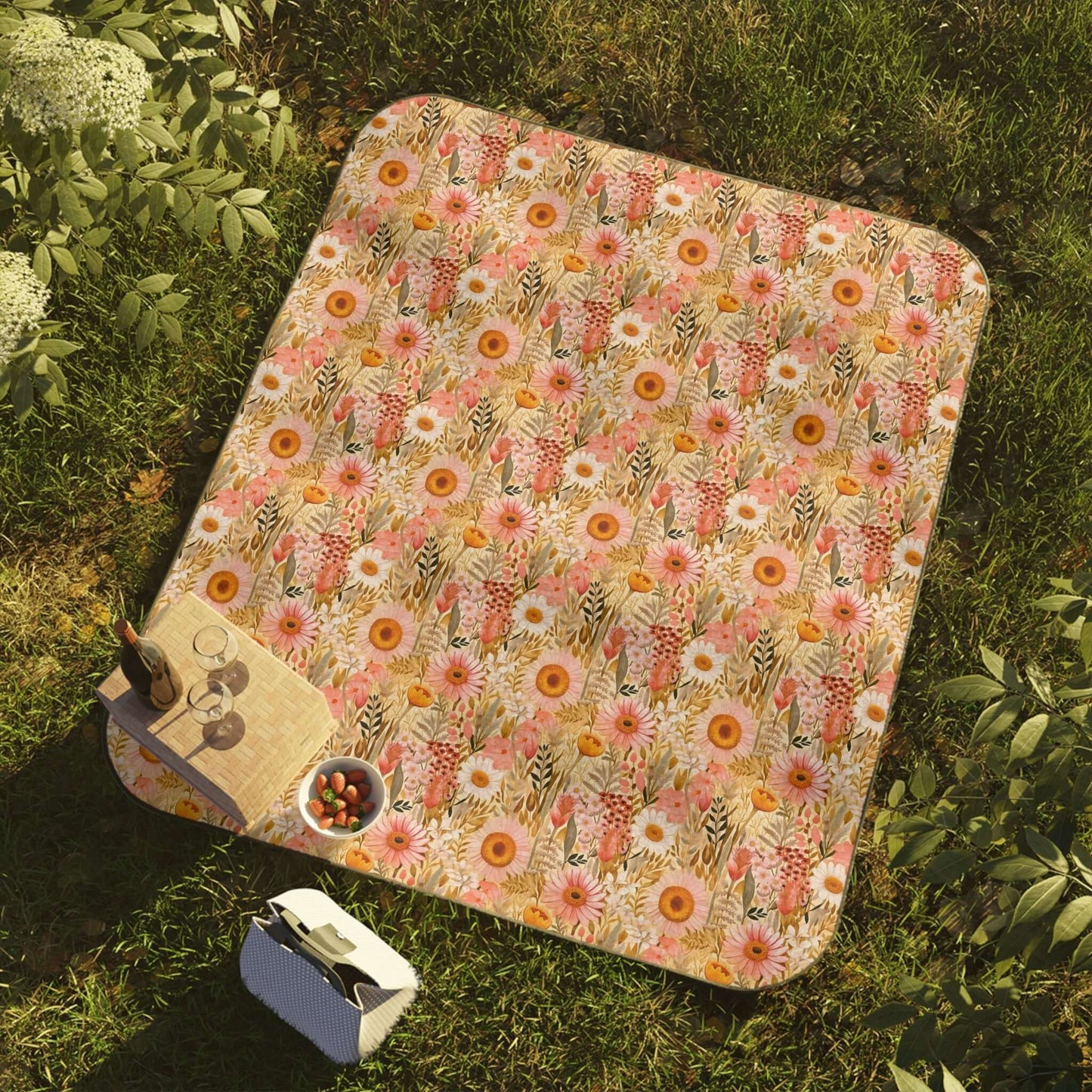 Floral Picnic Blanket