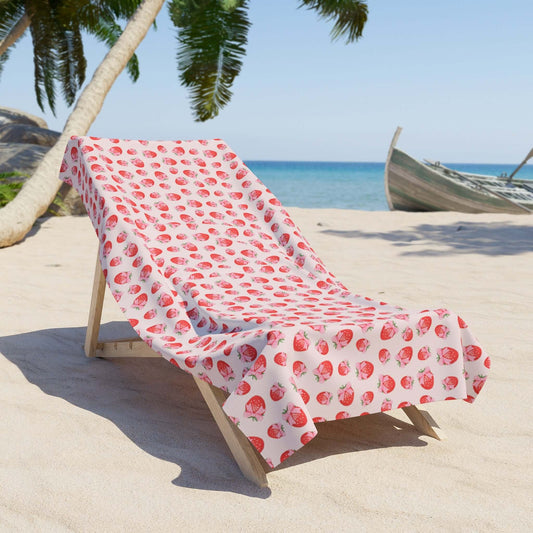 Strawberry Beach Towel