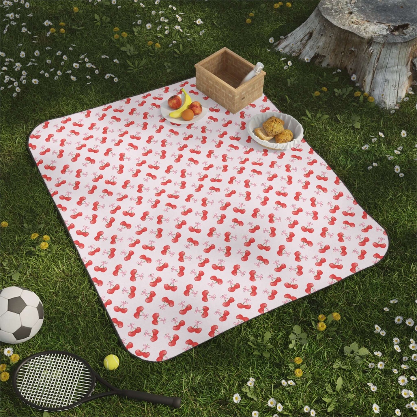 Cherry Picnic Blanket