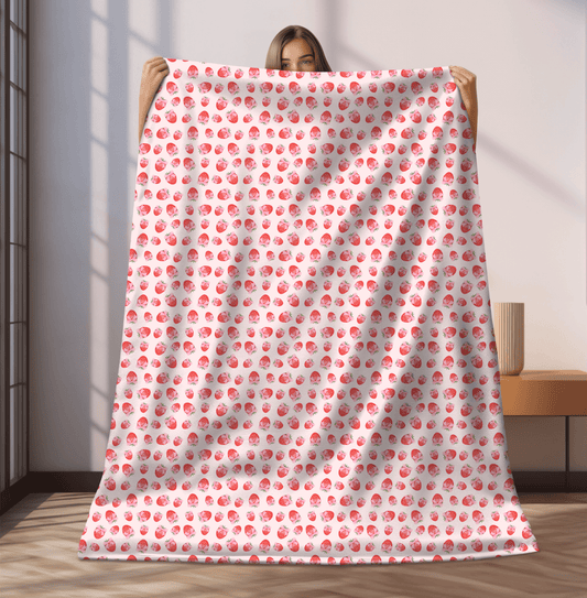 Strawberry Throw Blanket